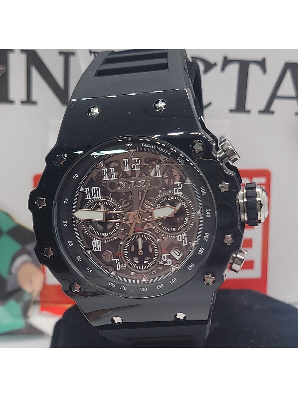 495 Invicta RACING VAULTHAN 44mm Black